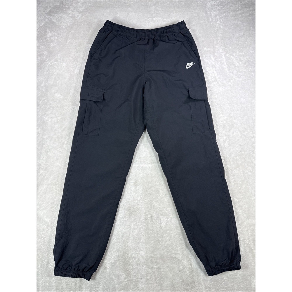 Nike Club Woven Cargo Pant Men's Black HJ1990-010 Black/white Colorway
